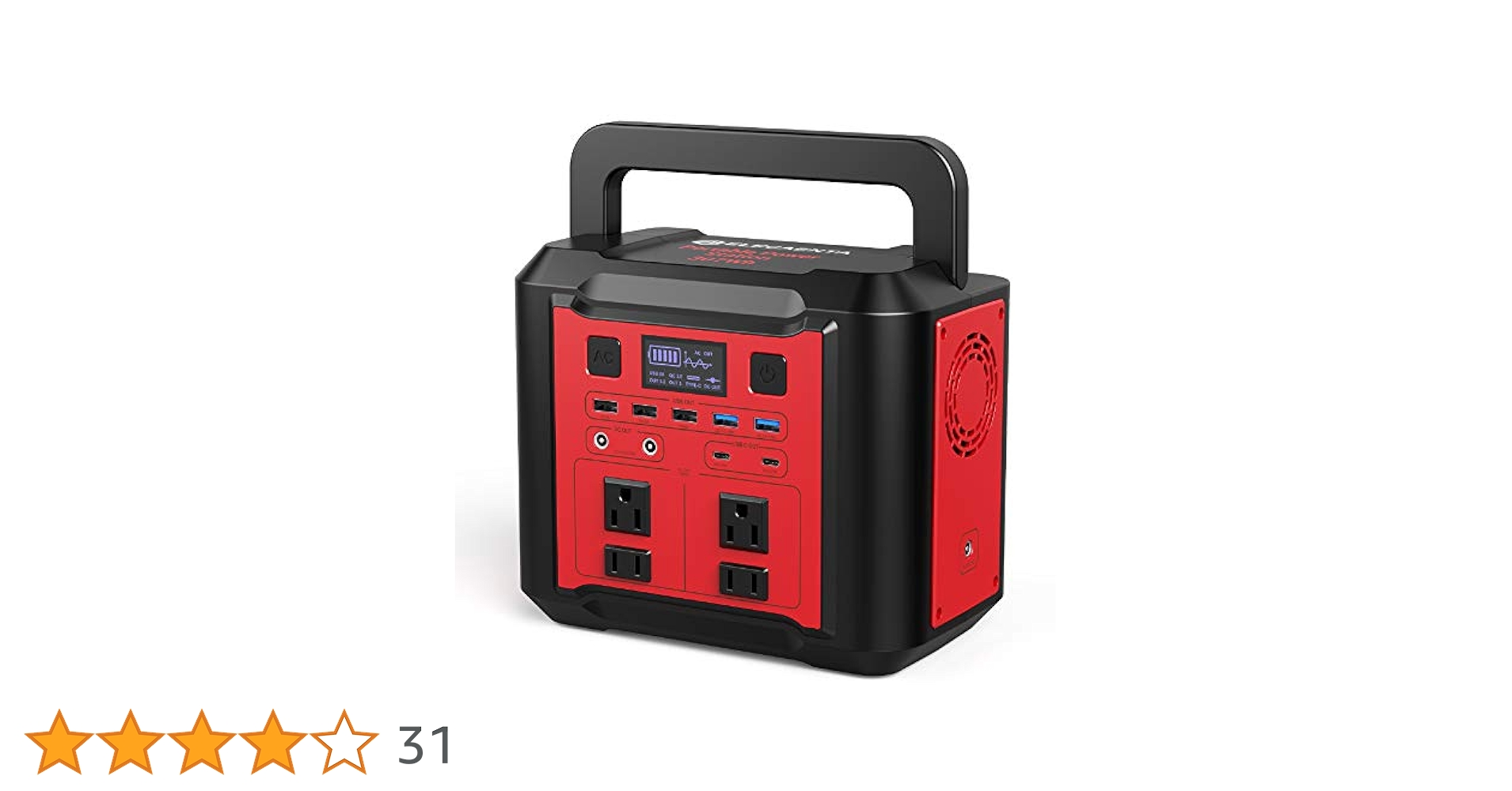 Amazon.co.jp: ELECAENTA ポータブル電源 大容量 83200mAh/307Wh